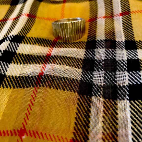 Sterling sz 9 rigged ring - Picture 1 of 2